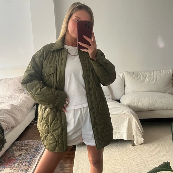 Aritzia Wilfred Free The Ganna Quilted Jacket - Picture 1 of 8